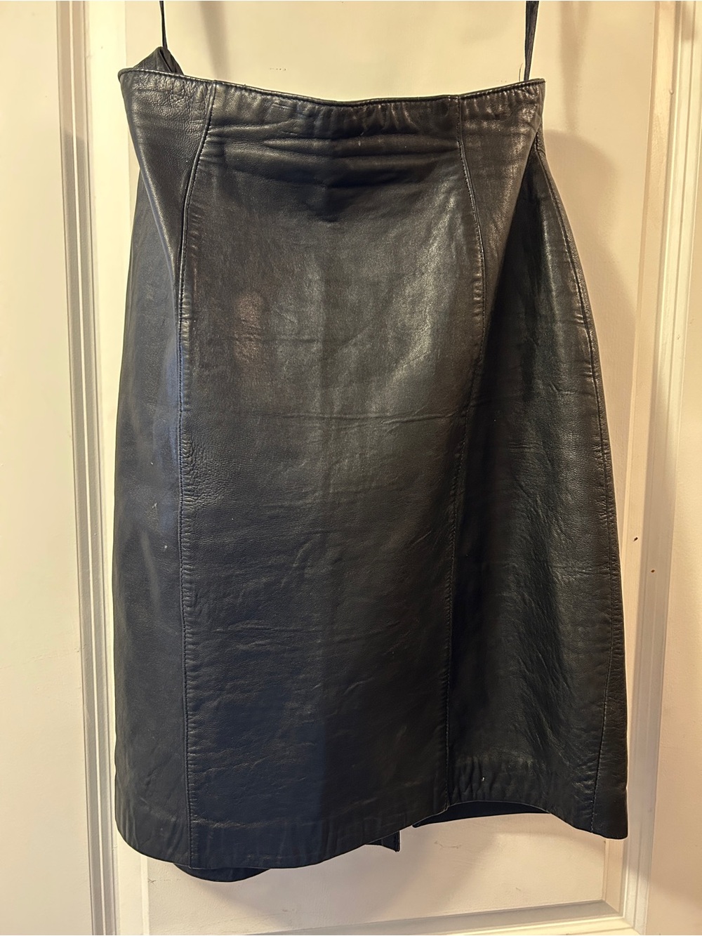 Leather skirt